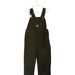 Carhartt Kids Dark Green Overalls